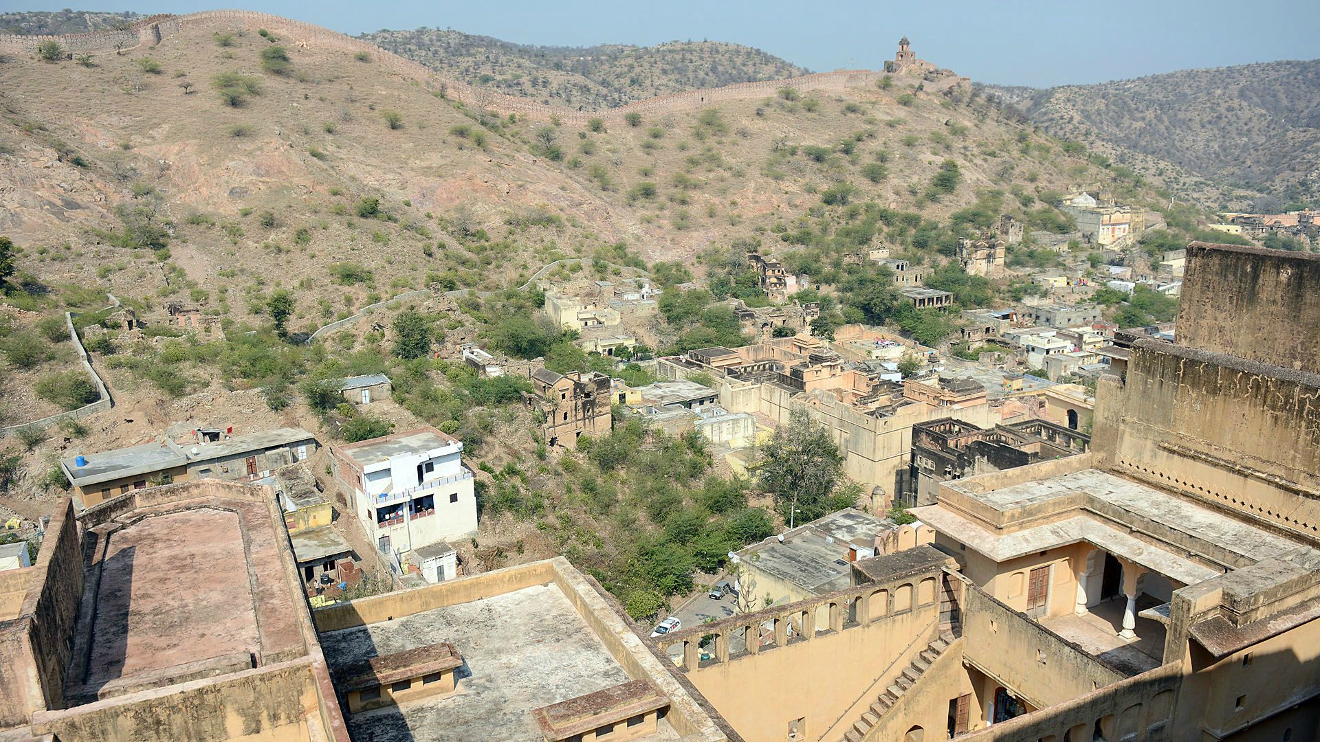 Amber Fort - kompleks budowli obronnych i pałacowych